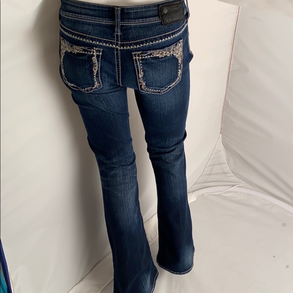 Silver Jeans Tuesday indigo bootcut blue denim jeans 28x33
